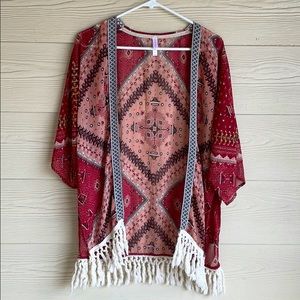 Sheer summer shawl